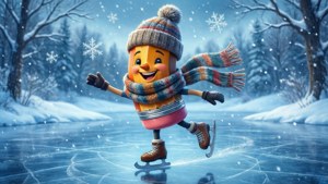 Skating Pencil Winter