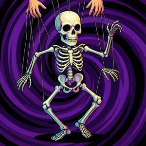 Skeleton Dance Puppet