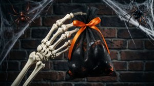 Skeleton Hand Bag