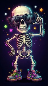Skeleton Thug Life