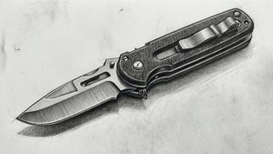 Sketch Switchblade Crosshatch