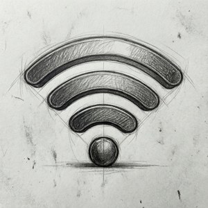 Sketch Wifi Icon