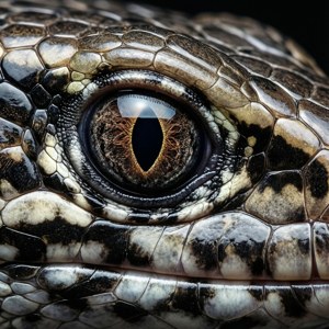 Skink Eye Macro