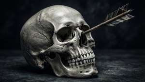 Skull Arrow Realism