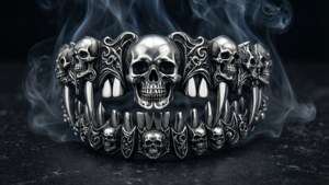 Skull Design Grillz
