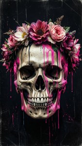 Skull Floral Crown