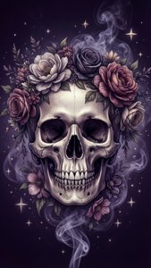 Skull Floral Crown
