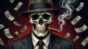 Skull Gangster Money