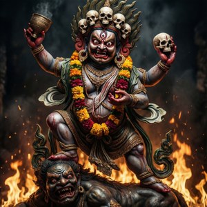 Skull Garland Fury