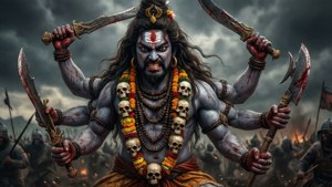 Skull Garlanded Warrior