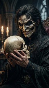 Skull in Hand