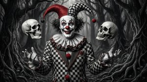 Skull Juggling Jester
