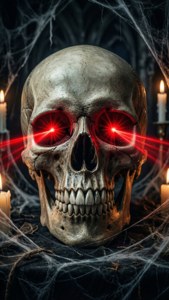 Skull Laser Gaze