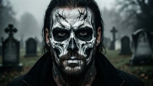 Skull Paint Horror