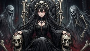 Skull Queen Throne