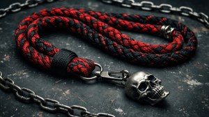 Skull Rope Lanyard
