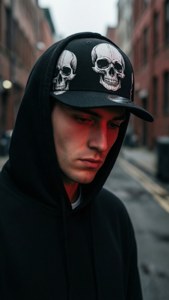 Skull Snapback Alley