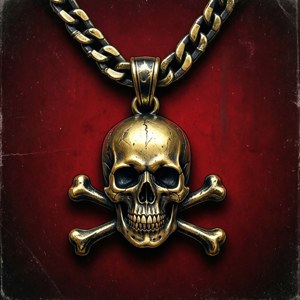 Skull Thug Life Chain