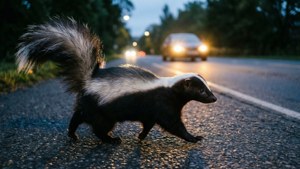 Skunk Crossing Twilight