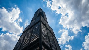 Skyward View of Willis Tower
