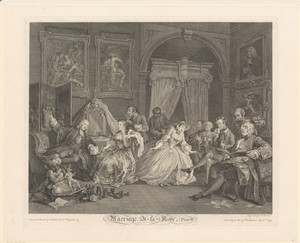 Slaapkamer met de gravin in gesprek met Silvertongue