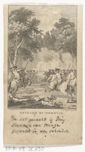 Slag bij Wervik en het gewond raken van de prins, 1793