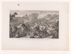 Slag van Arcul in de bergen van Pulok-koi