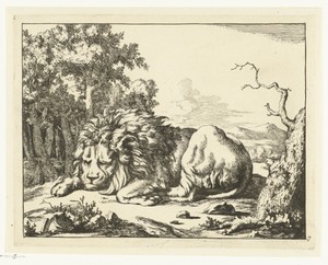 Slapende leeuw