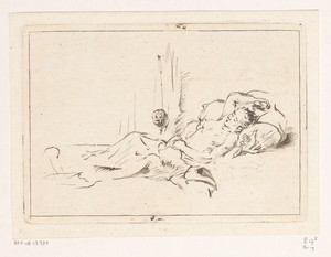 Slapende vrouw