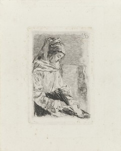Slapende vrouw