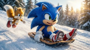 Sledding Buddies