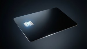 Sleek Black Credit Card