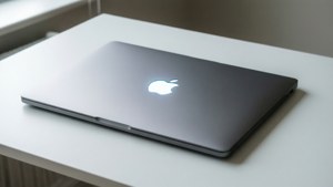 Sleek MacBook Flatlay