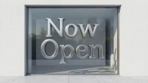 Sleek Modern Now Open