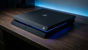Sleek PS4 Neon Glow