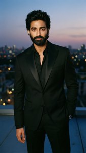 Sleek Suit Rooftop