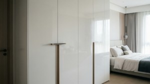 Sleek White Minimalist Door