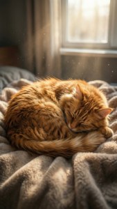 Sleeping Cat Serenity