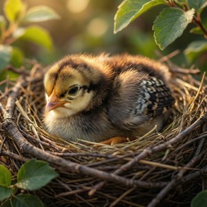 Sleeping Chicky