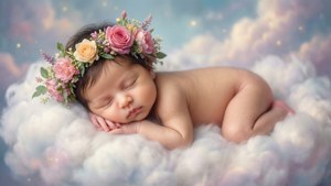Sleeping Cloud Baby
