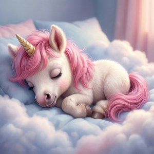 Sleeping Foal