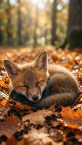 Sleeping Fox