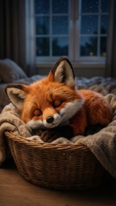 Sleeping Fox Beanie Boo