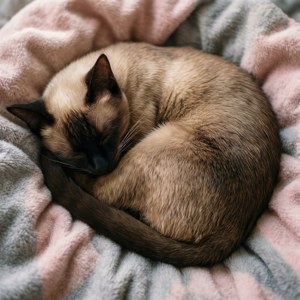 Sleeping Korat Cozy