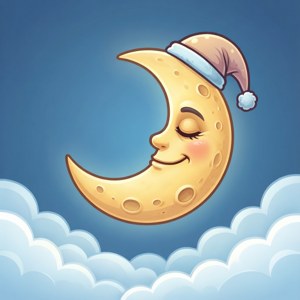 Sleeping Moon Cloud