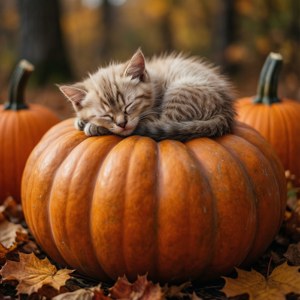 Sleeping on a Pumpkin
