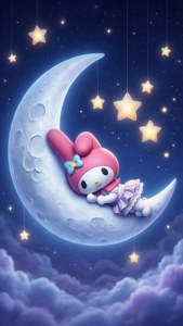 Sleeping on the Moon My Melody