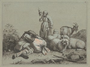 Sleeping Peasant and Standing Spinner
