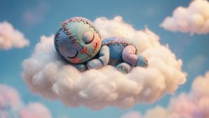 Sleeping Stitch on Cloud