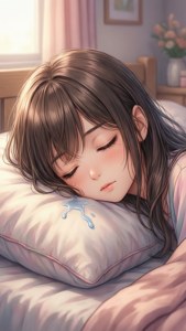 Sleepy Anime Girl Drool